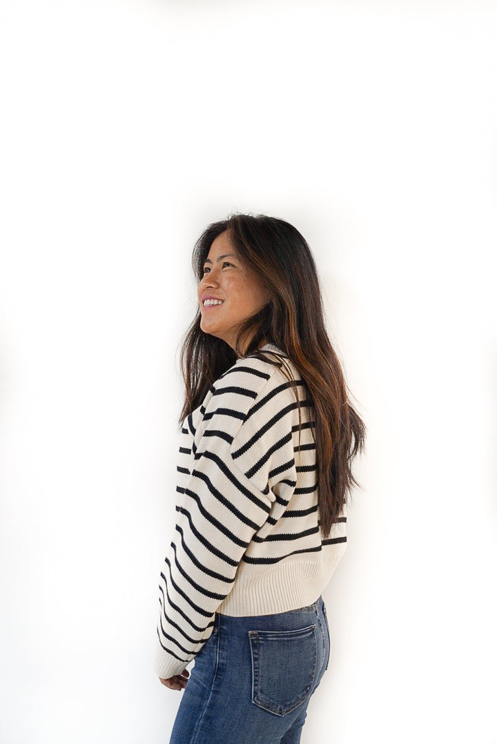 Thick Striped Sweater