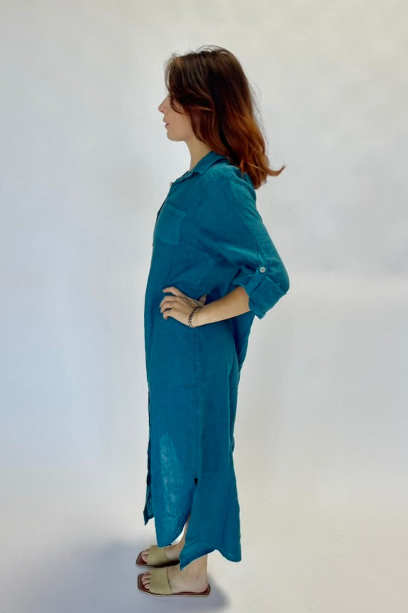 Island Time Linen Dress