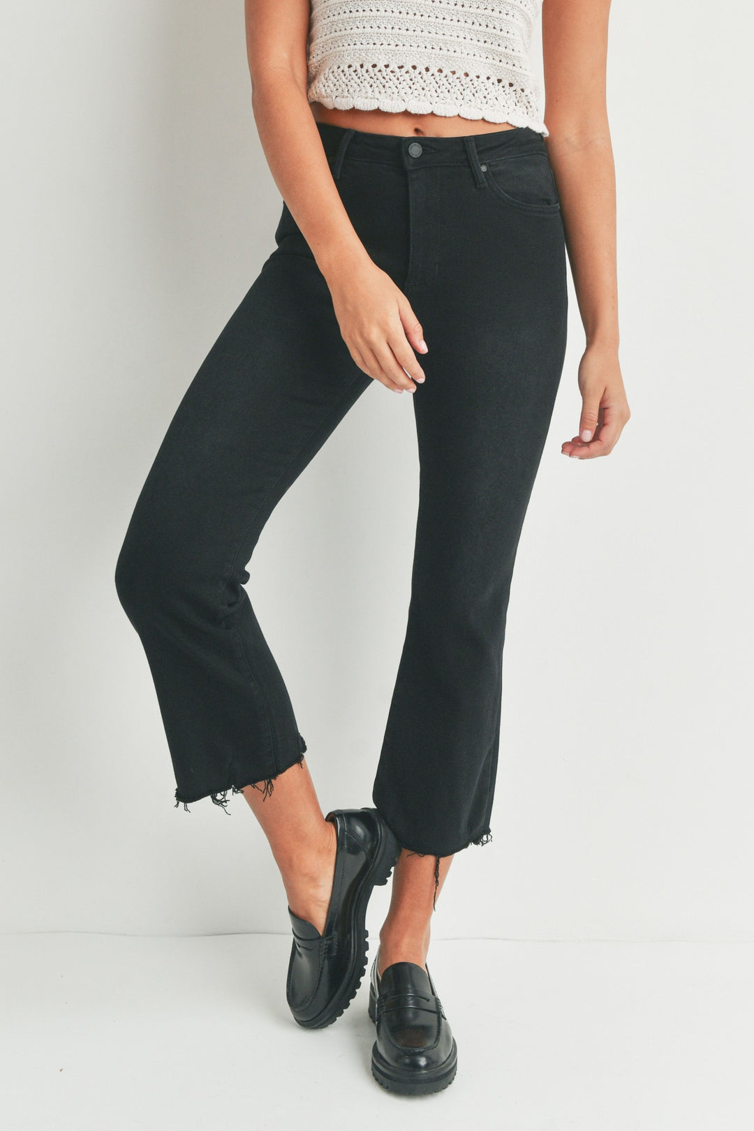 Gabby Cropped Flare Jean