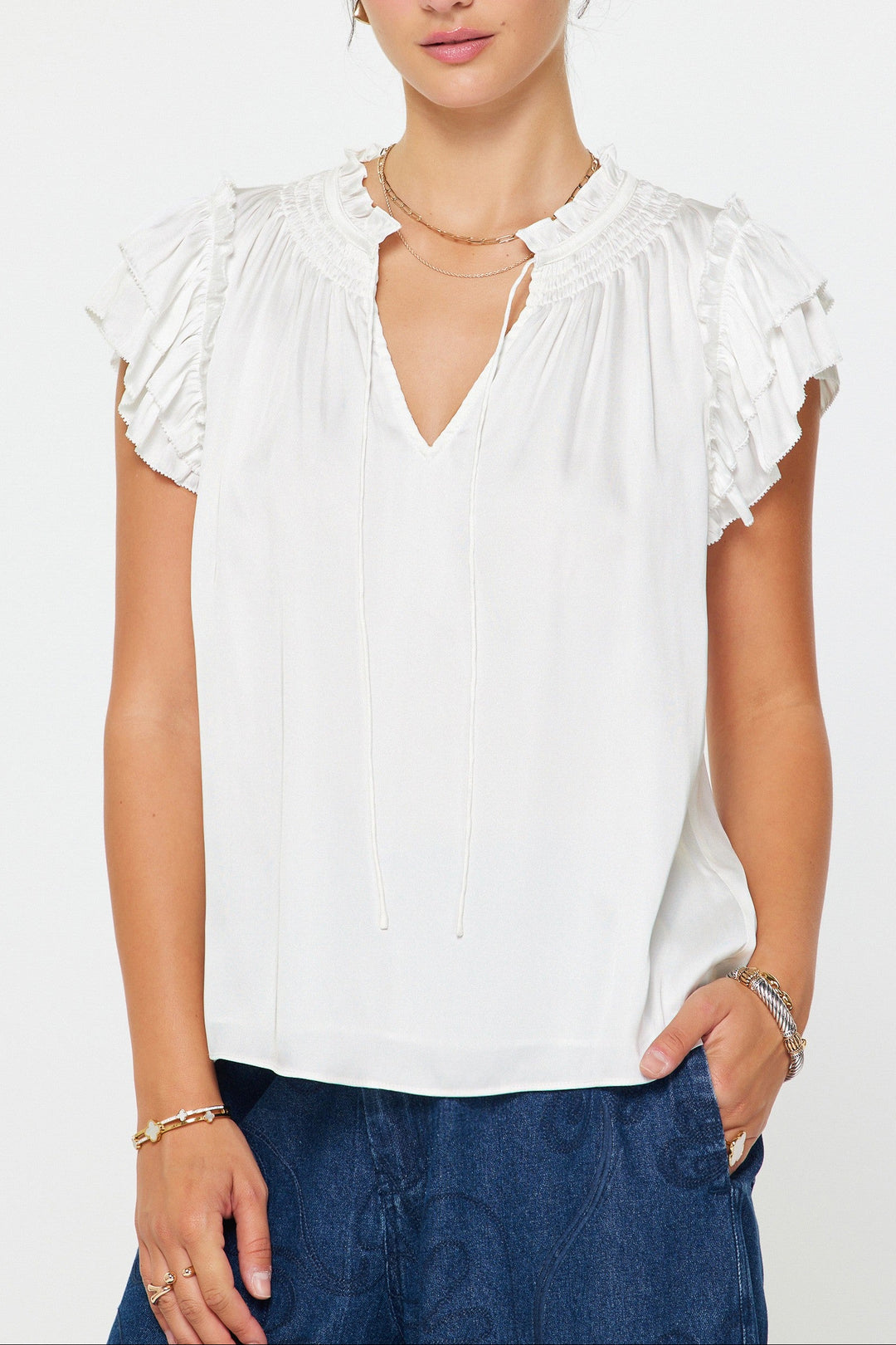 Daisy Short Sleeve Top