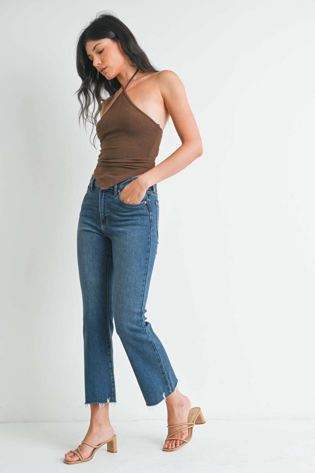 Marnie Cropped Flare Jean
