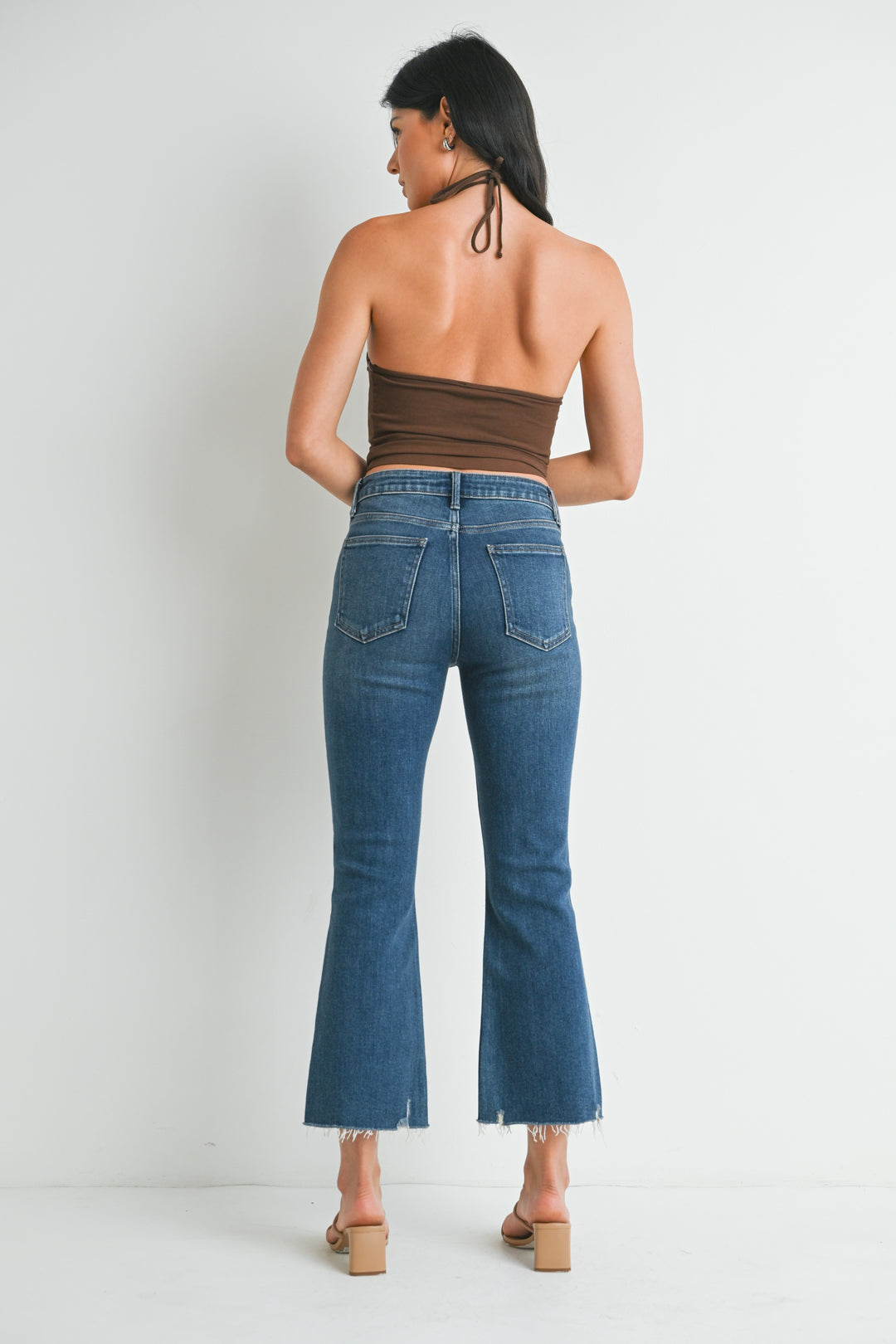 Marnie Cropped Flare Jean