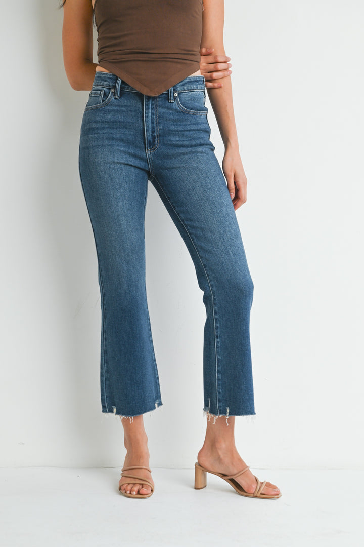 Marnie Cropped Flare Jean