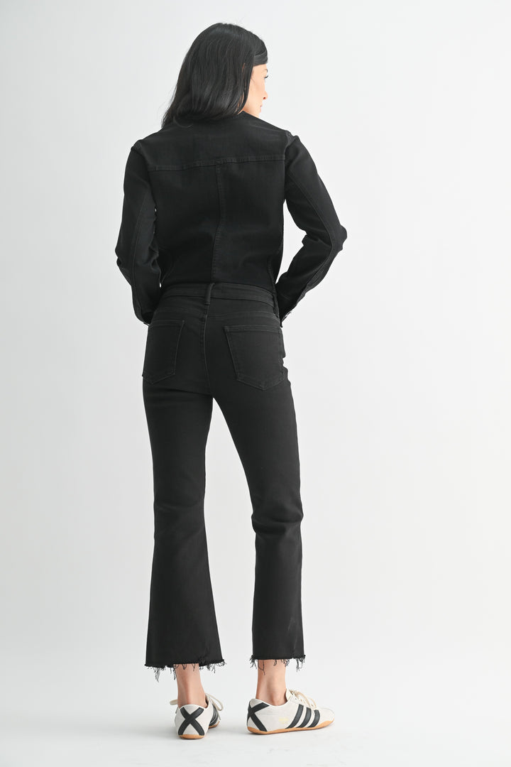 Marnie Cropped Flare Jean