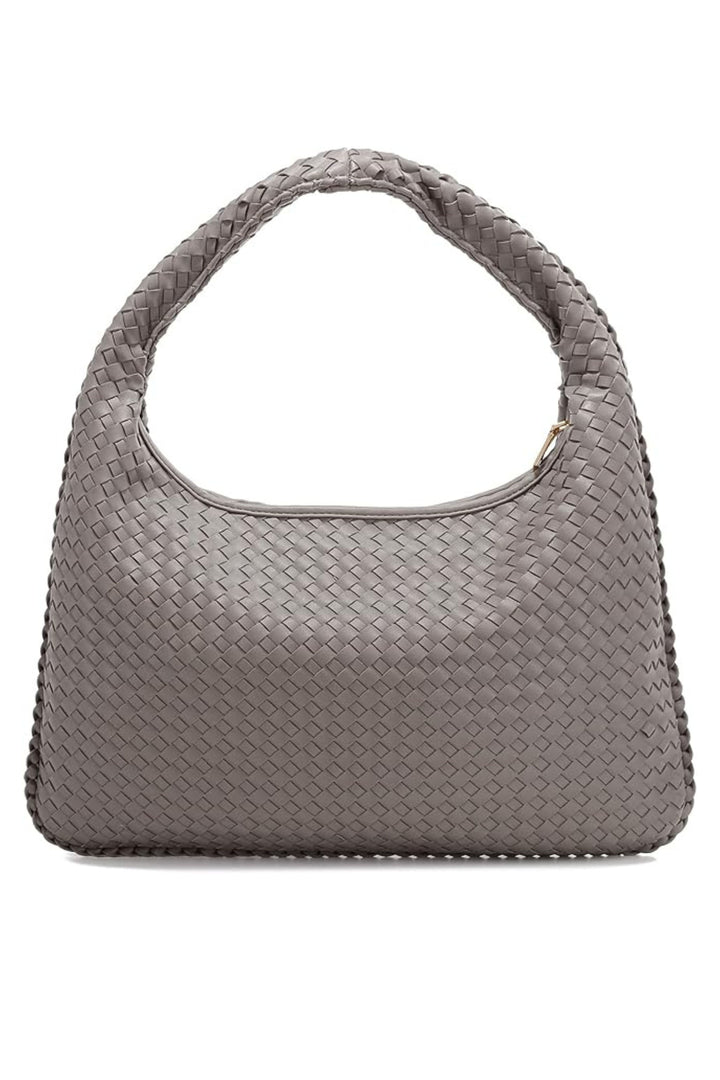 Brigette Woven Hobo Bag