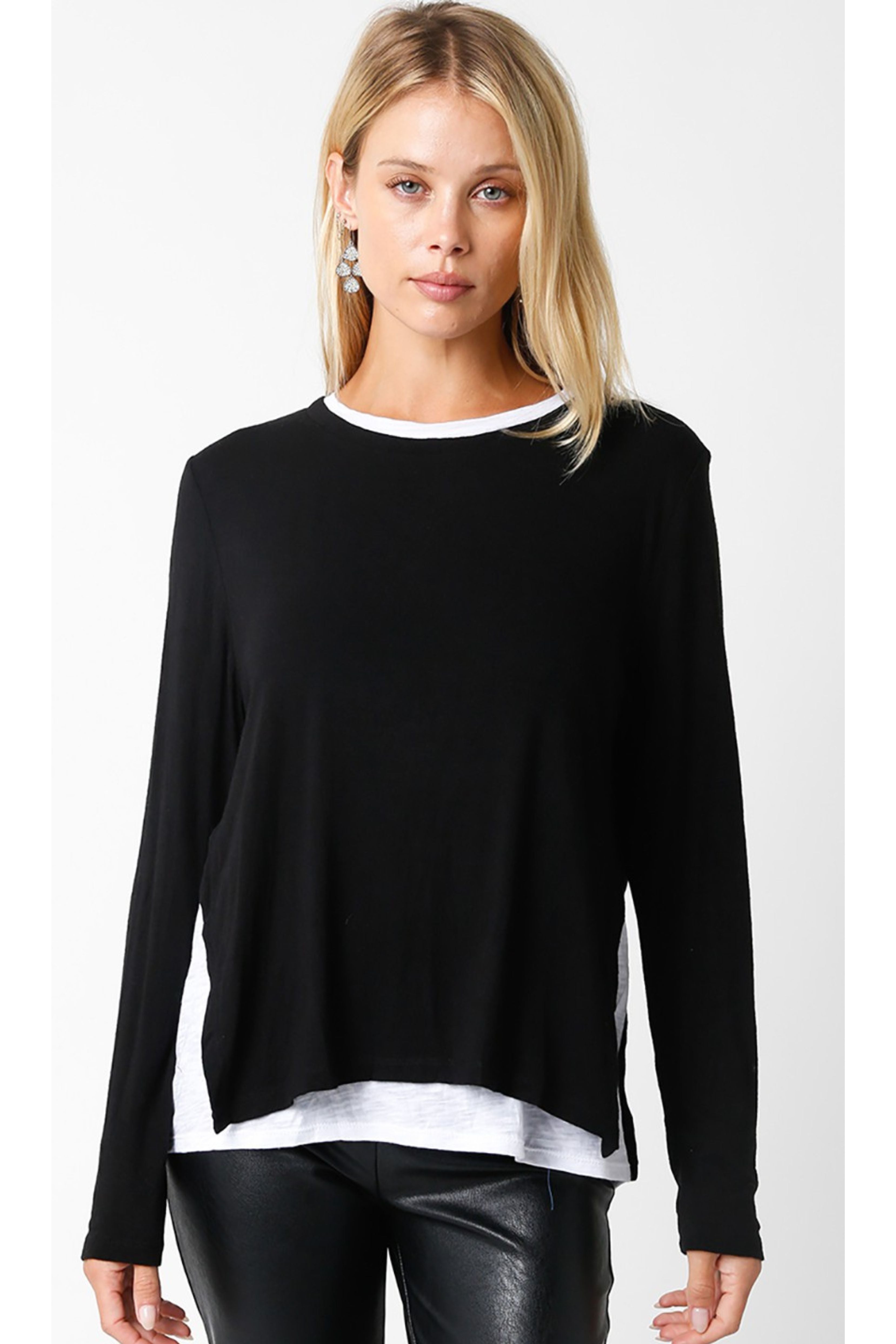Double Layer Long Sleeve – Nati Boutique
