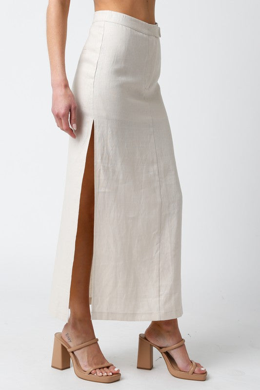 Stella Linen Skirt