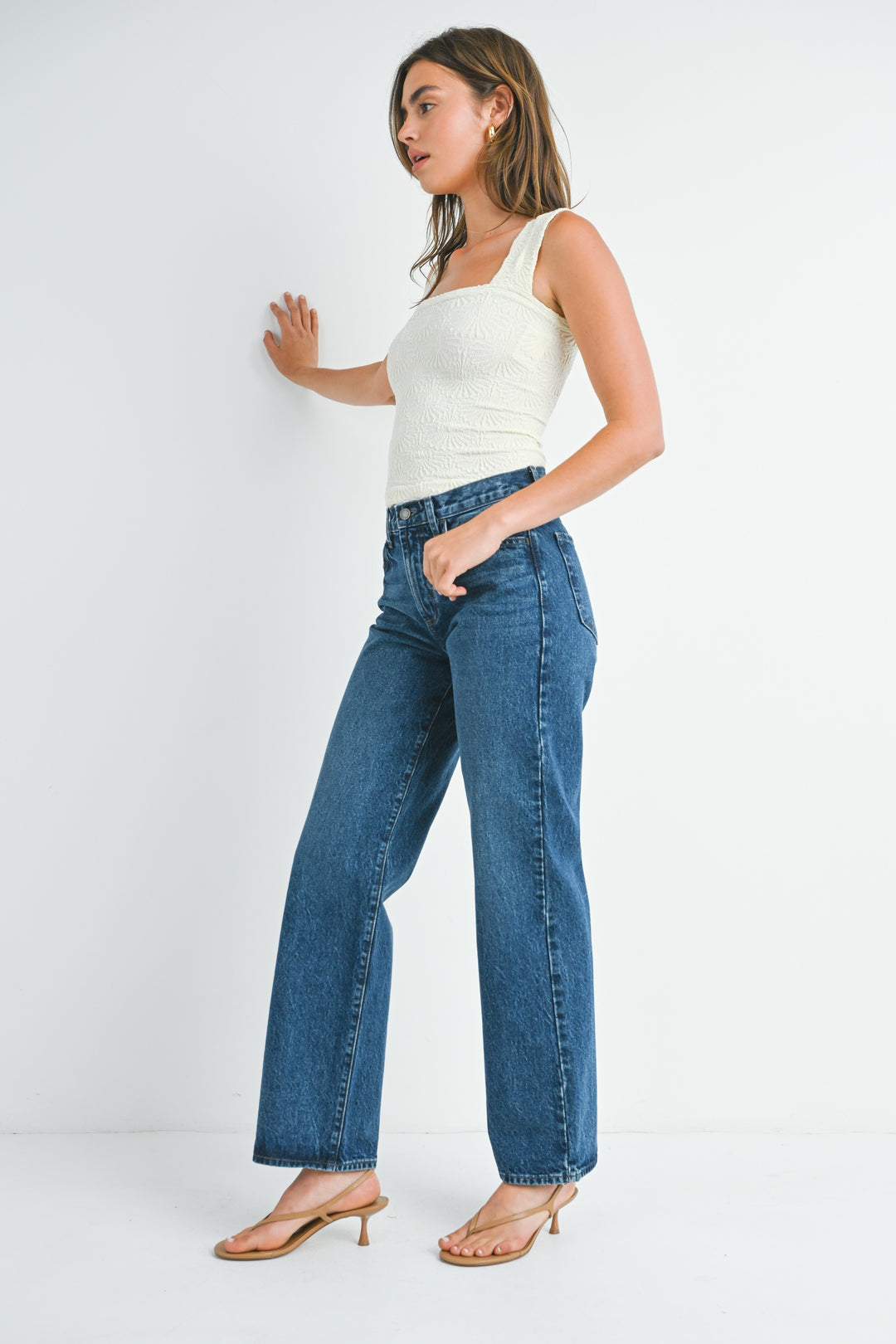 Relaxed Straight Denim