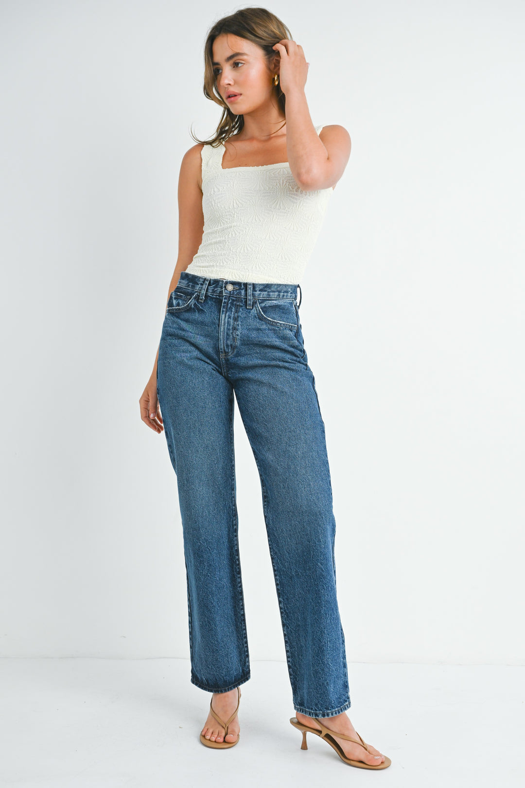 Relaxed Straight Denim