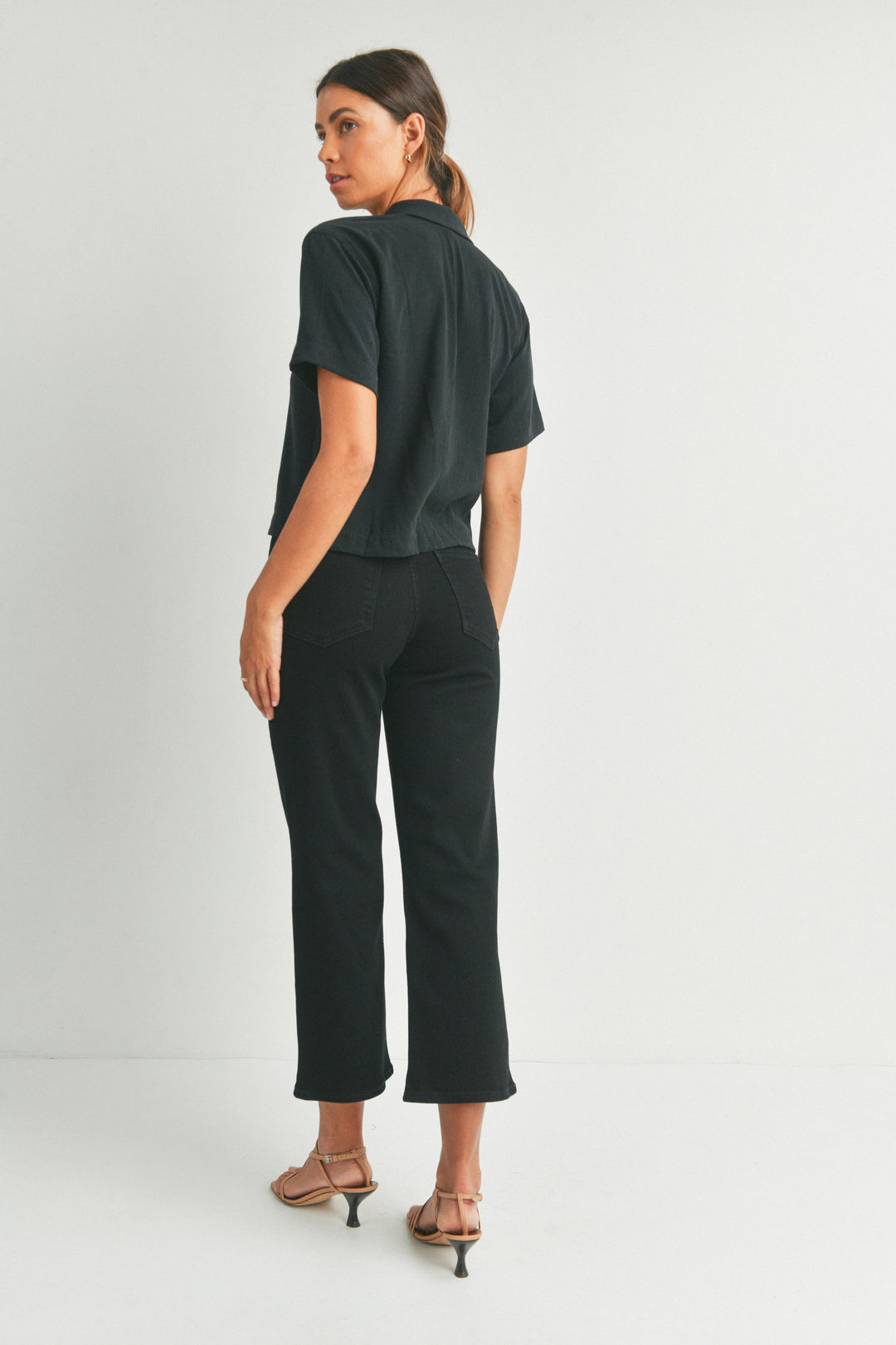 California Classic Wide Leg Jeans
