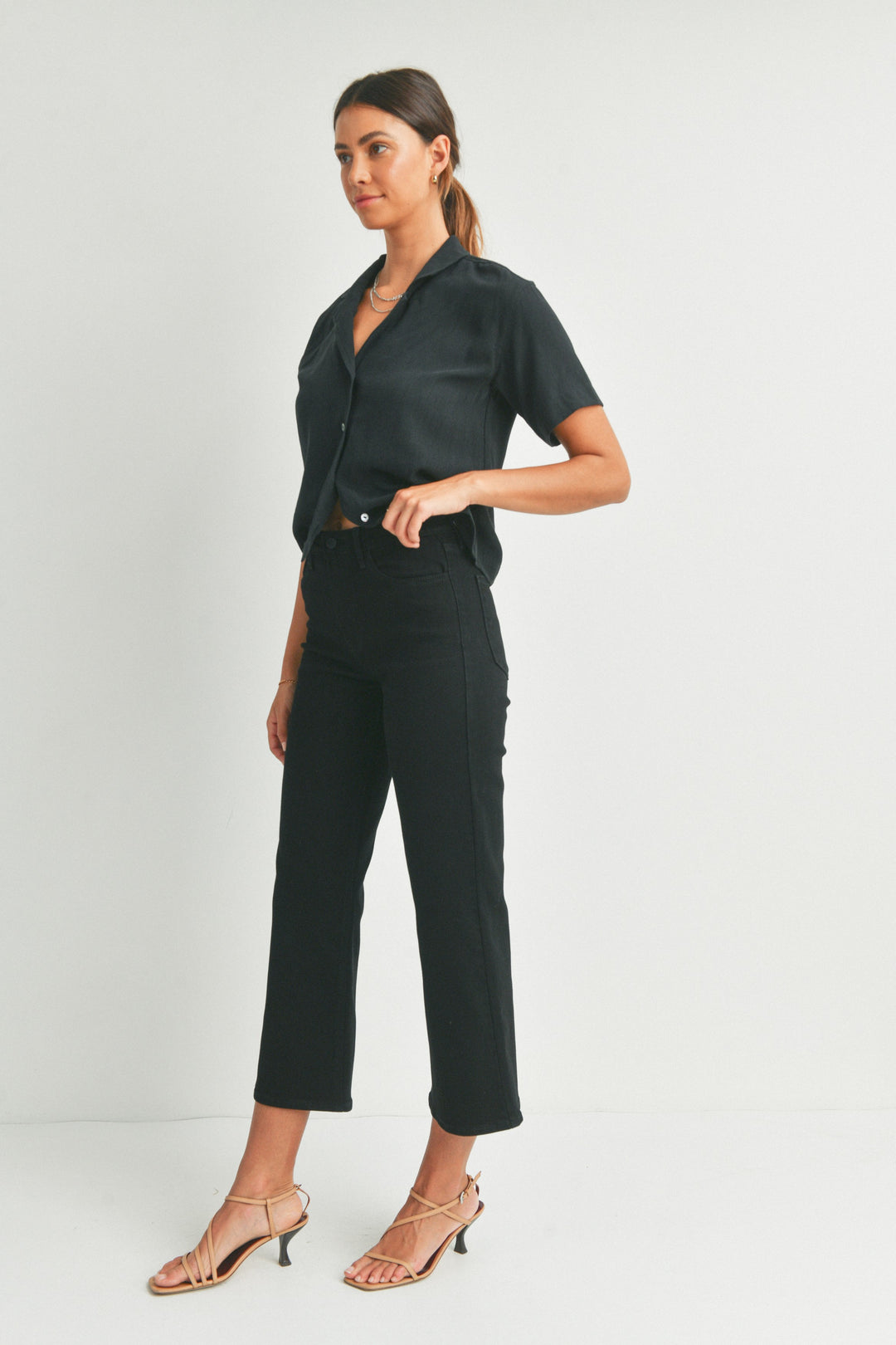California Classic Wide Leg Jeans