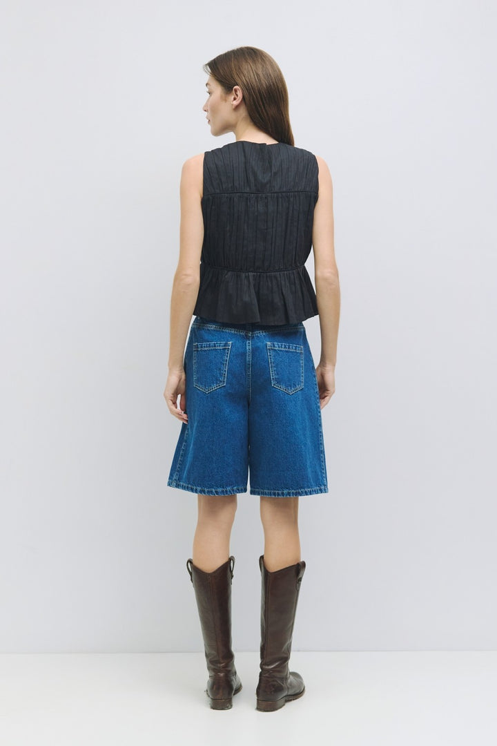 Estella Tie Front Top