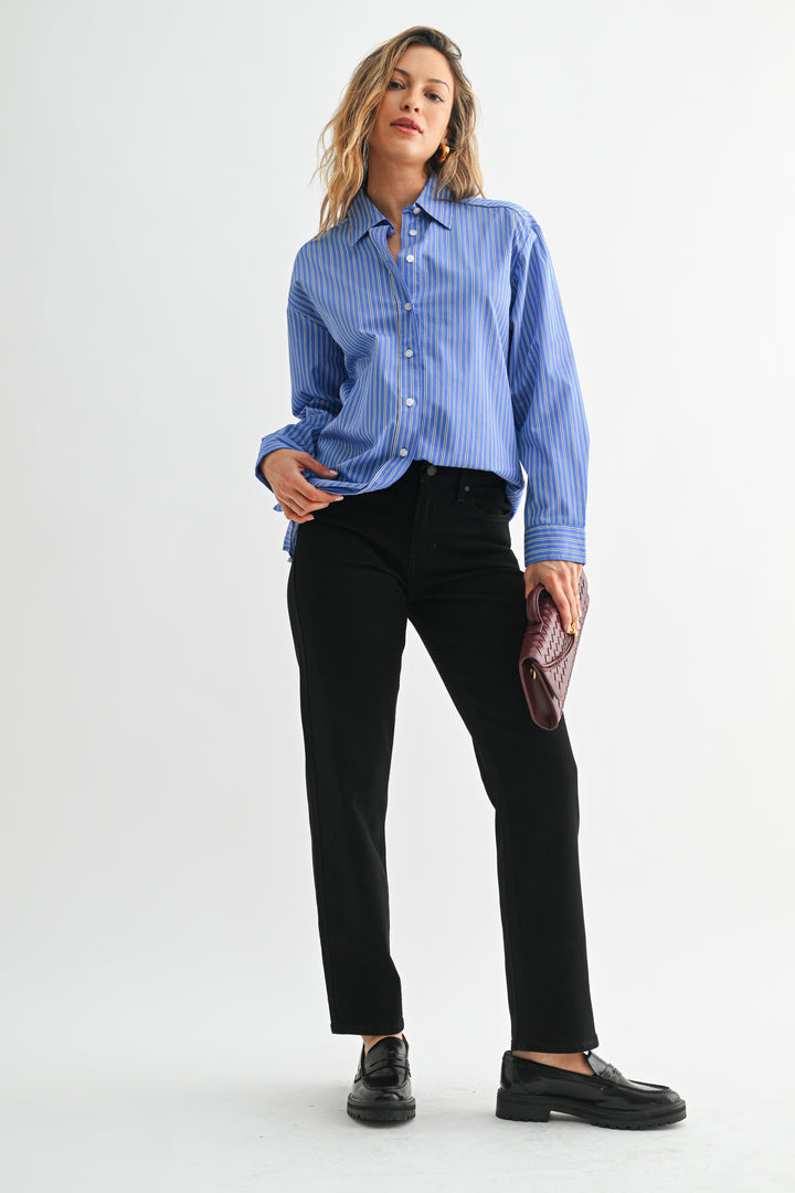 Clean Mid Rise Straight