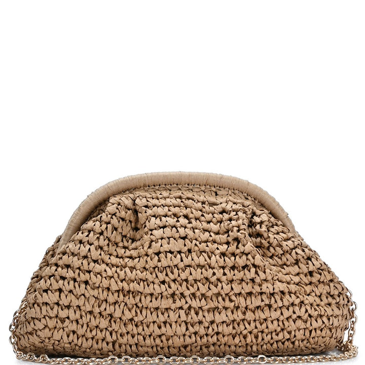 Woven Straw Crossbody Bag