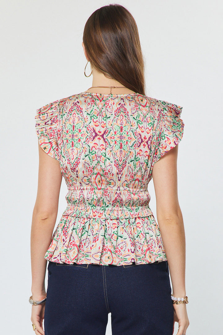 Vera Peplum Blouse