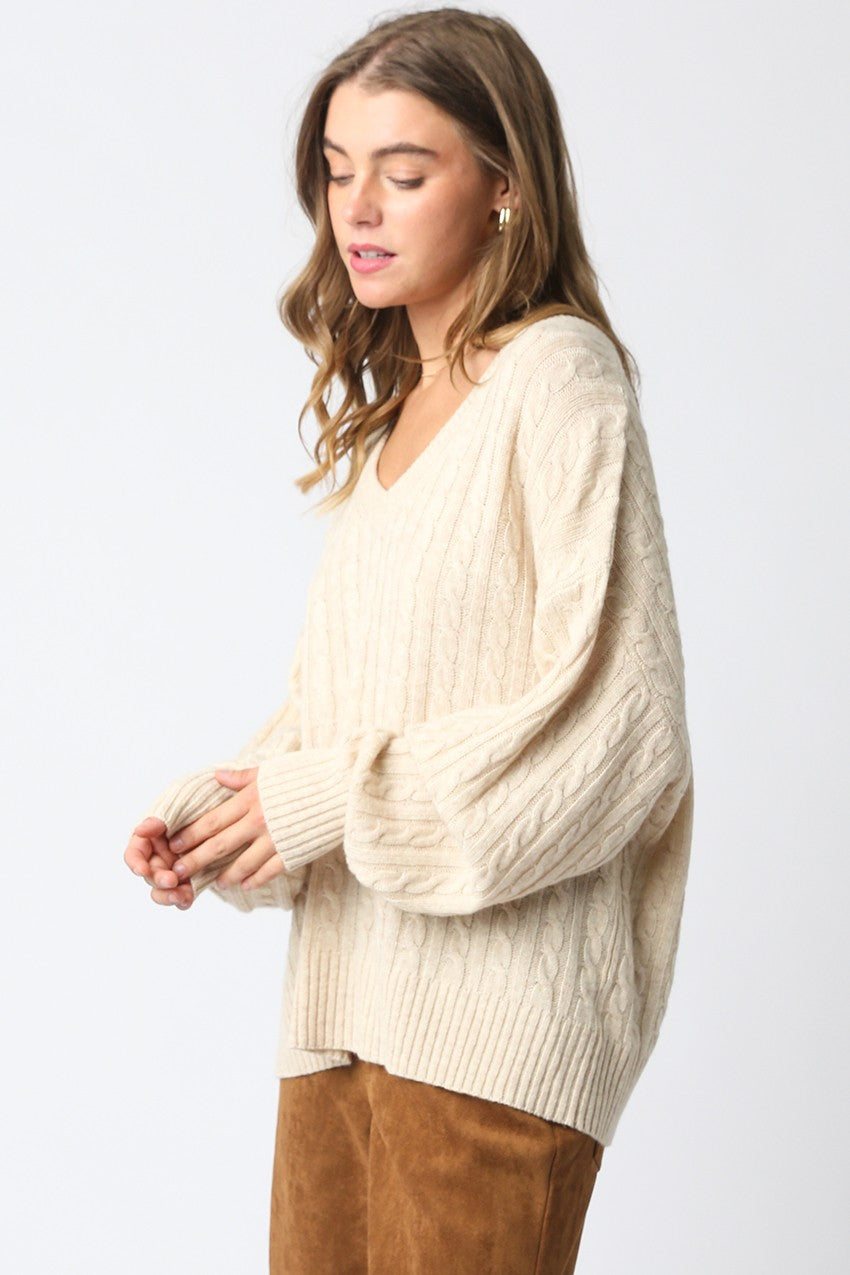 Jenny Cable Sweater