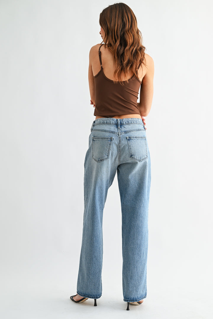 Lightweight Relaxed Straight Denim