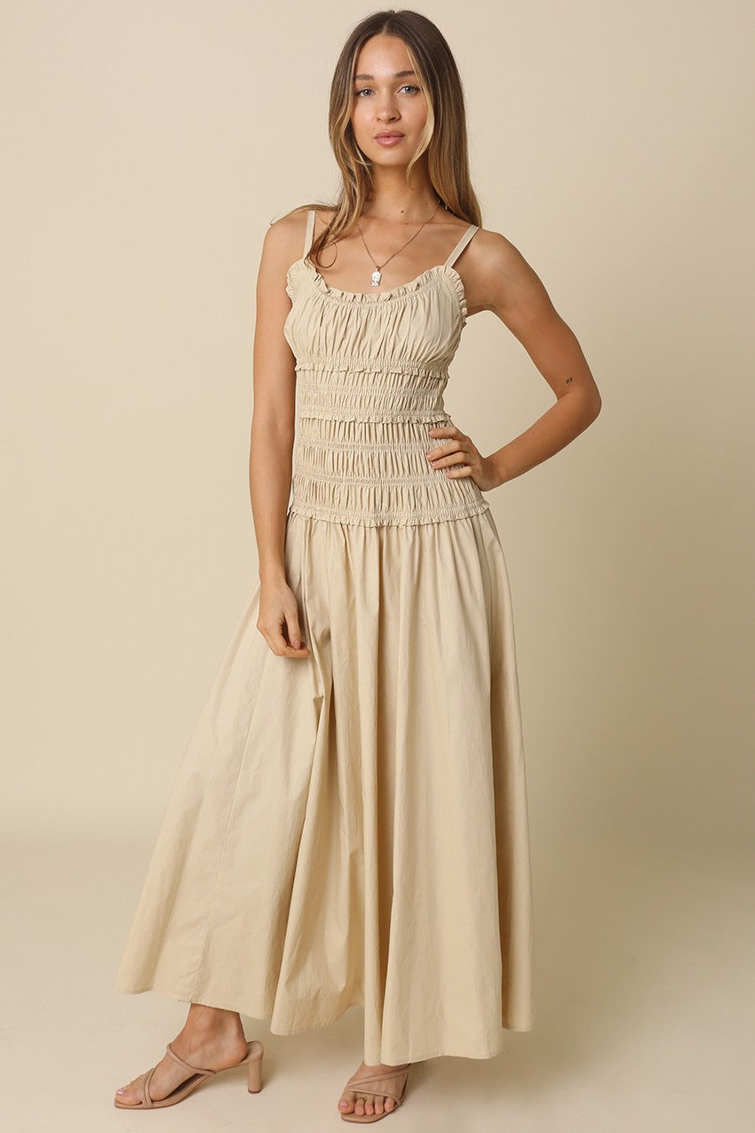 Smocked Maxi Dress