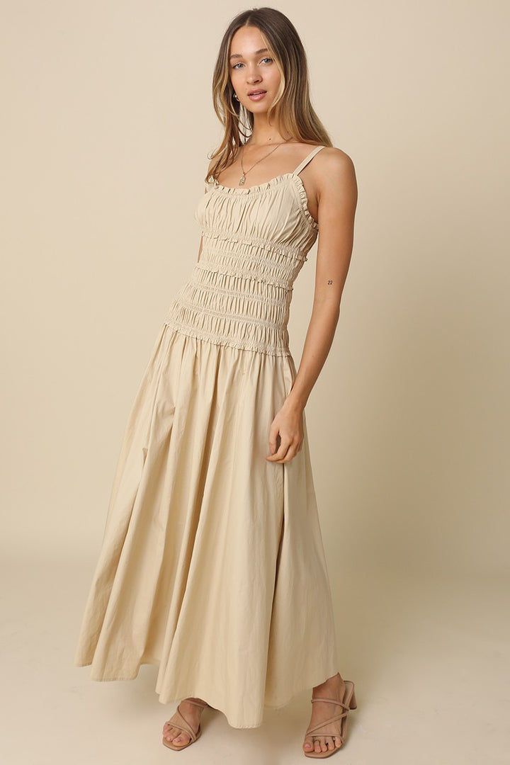Smocked Maxi Dress