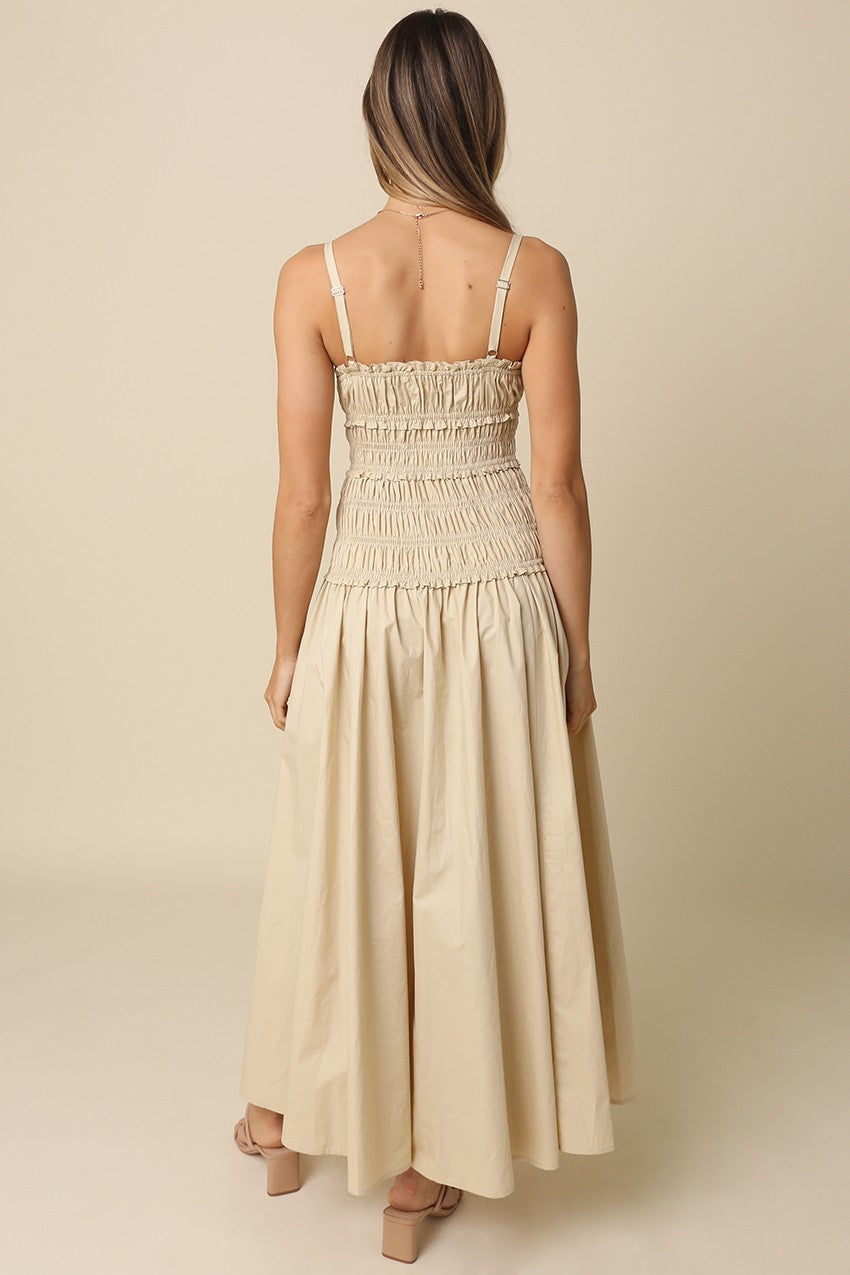 Smocked Maxi Dress