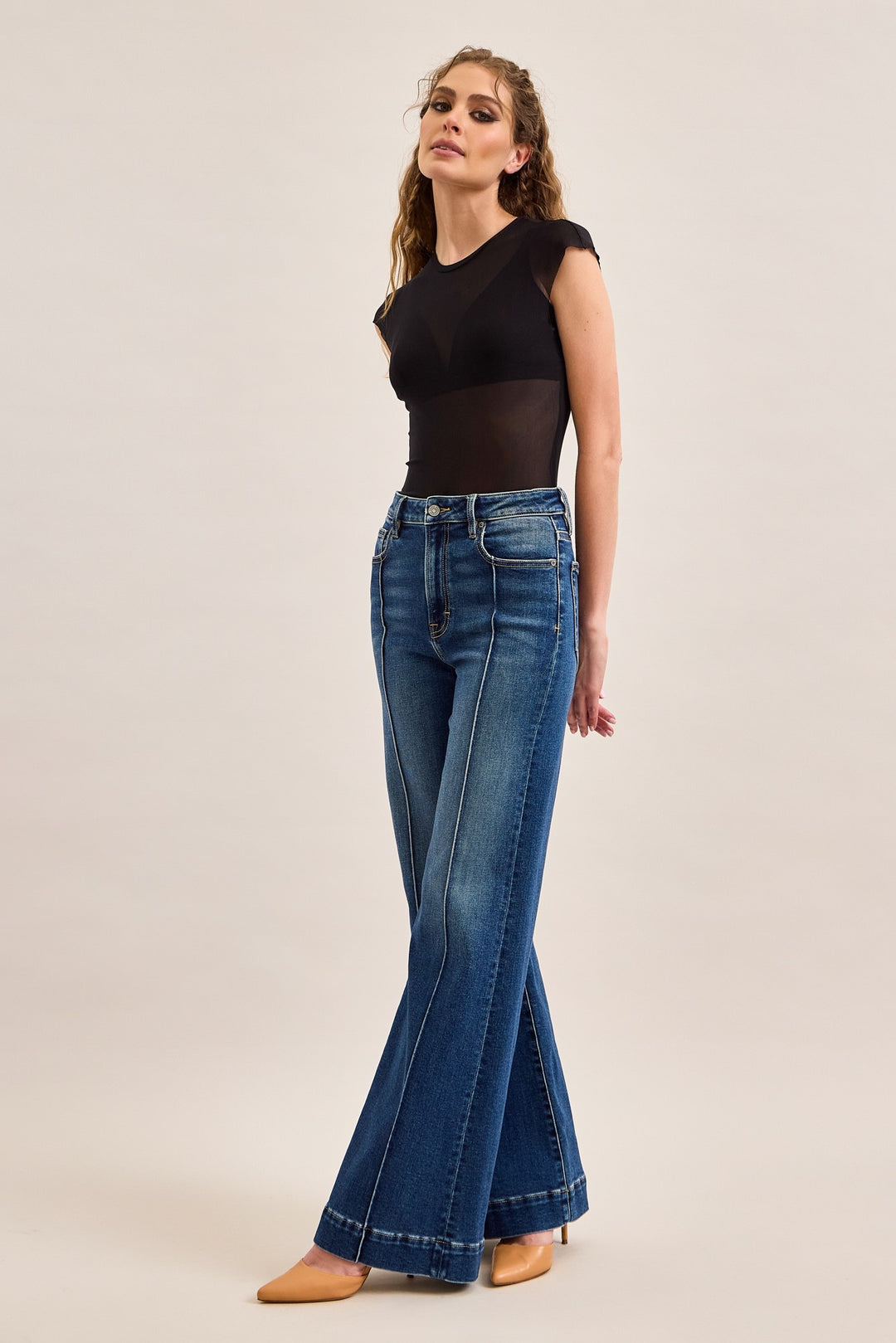 Ann Pintuck Flare Jean