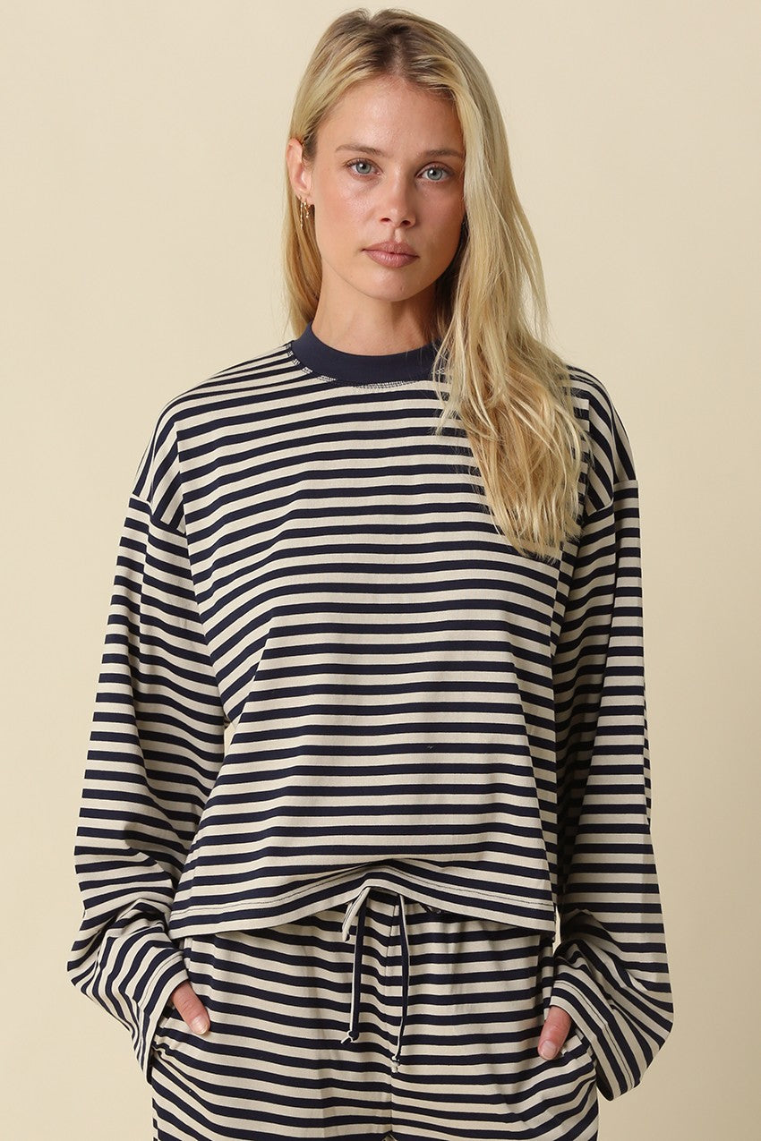 Billie Striped Long Sleeve Tee