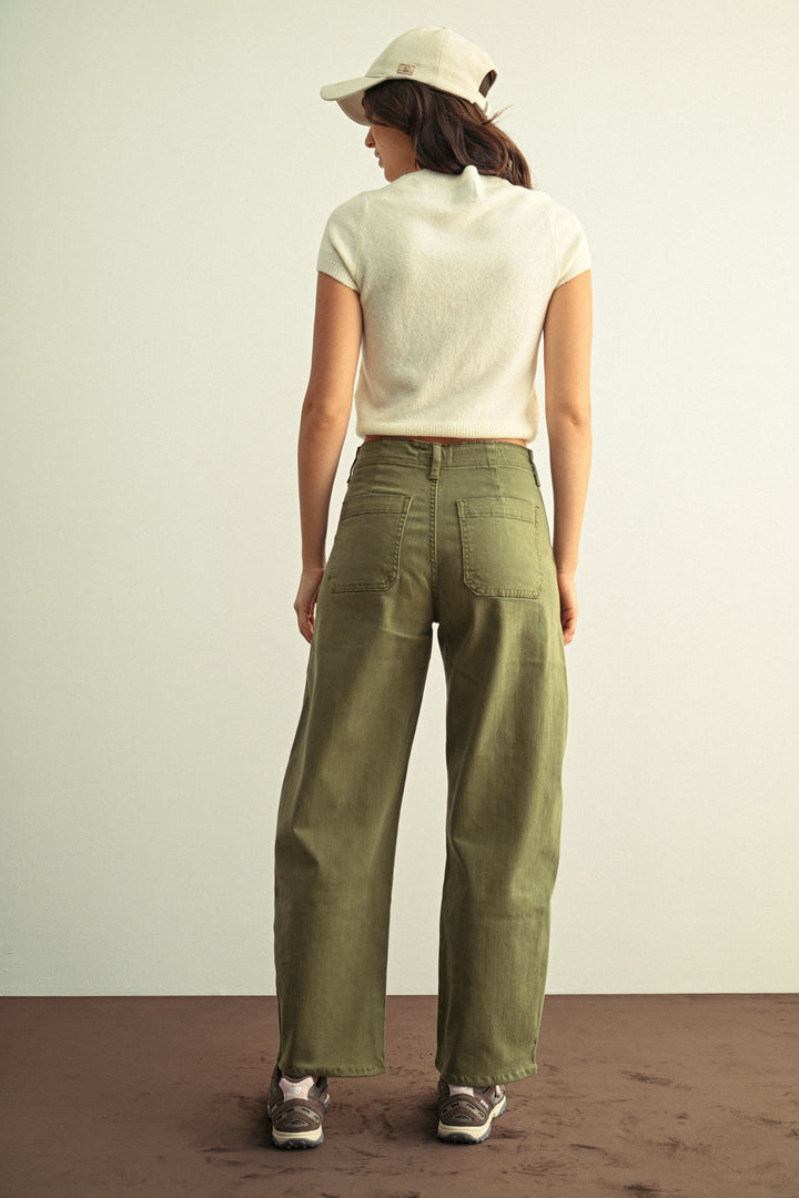 Stretch Twill Utility Barrel