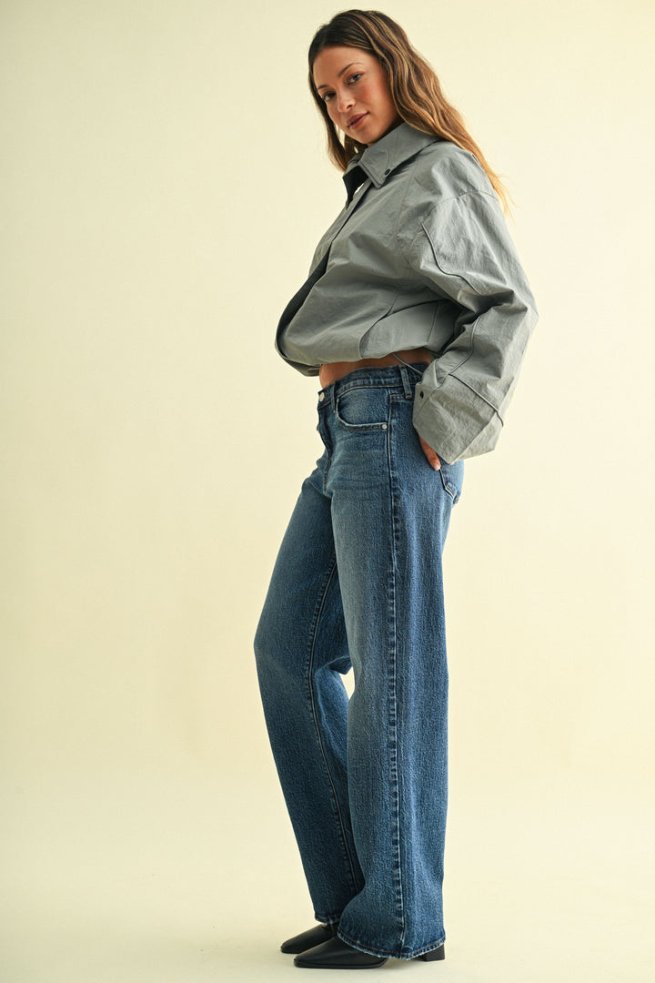 Lightweight Relaxed Straight Denim