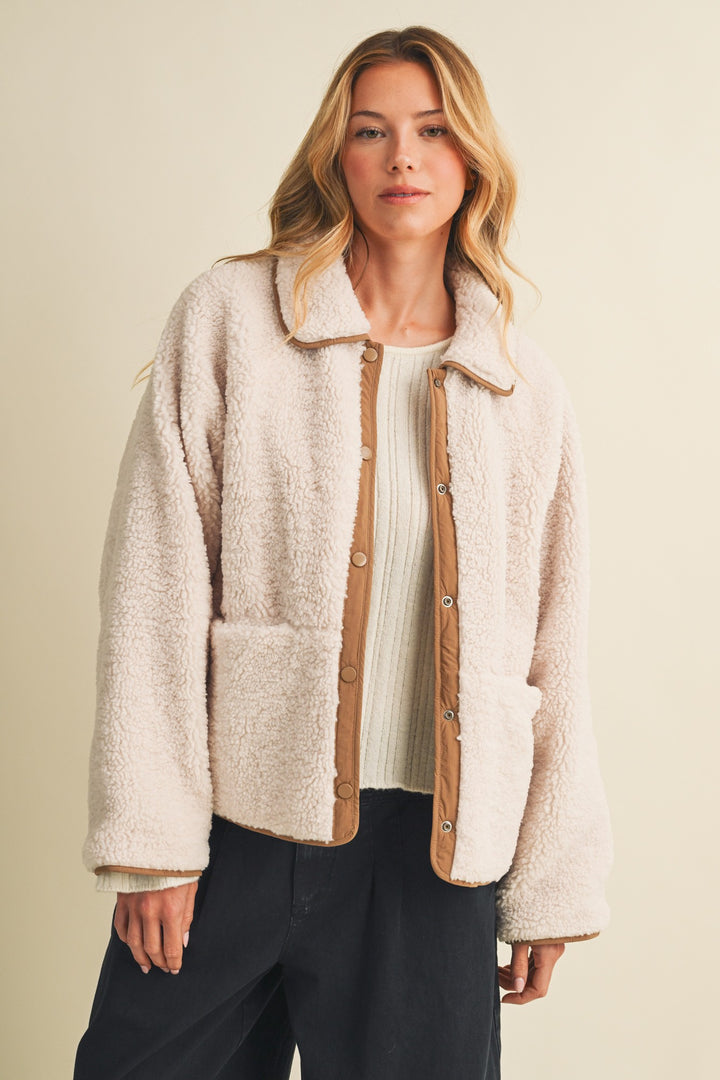 Margaret Reversible Teddy Jacket