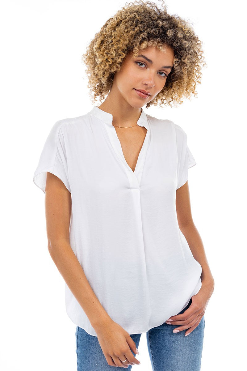 Everyday V-Neck Blouse