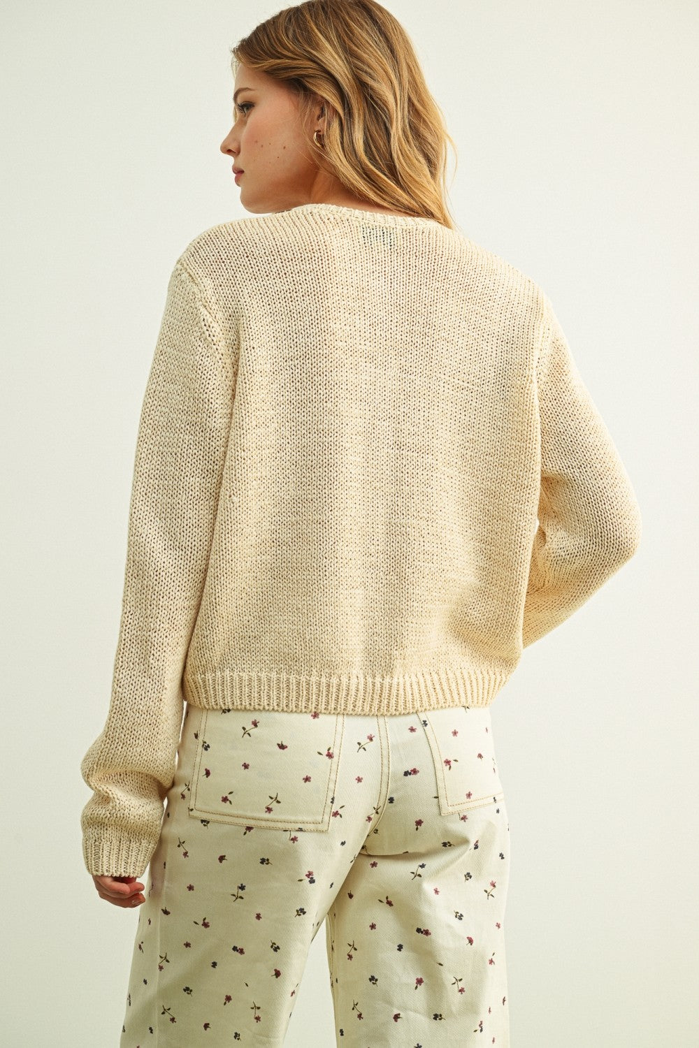 Krissy Knit Button Cardigan