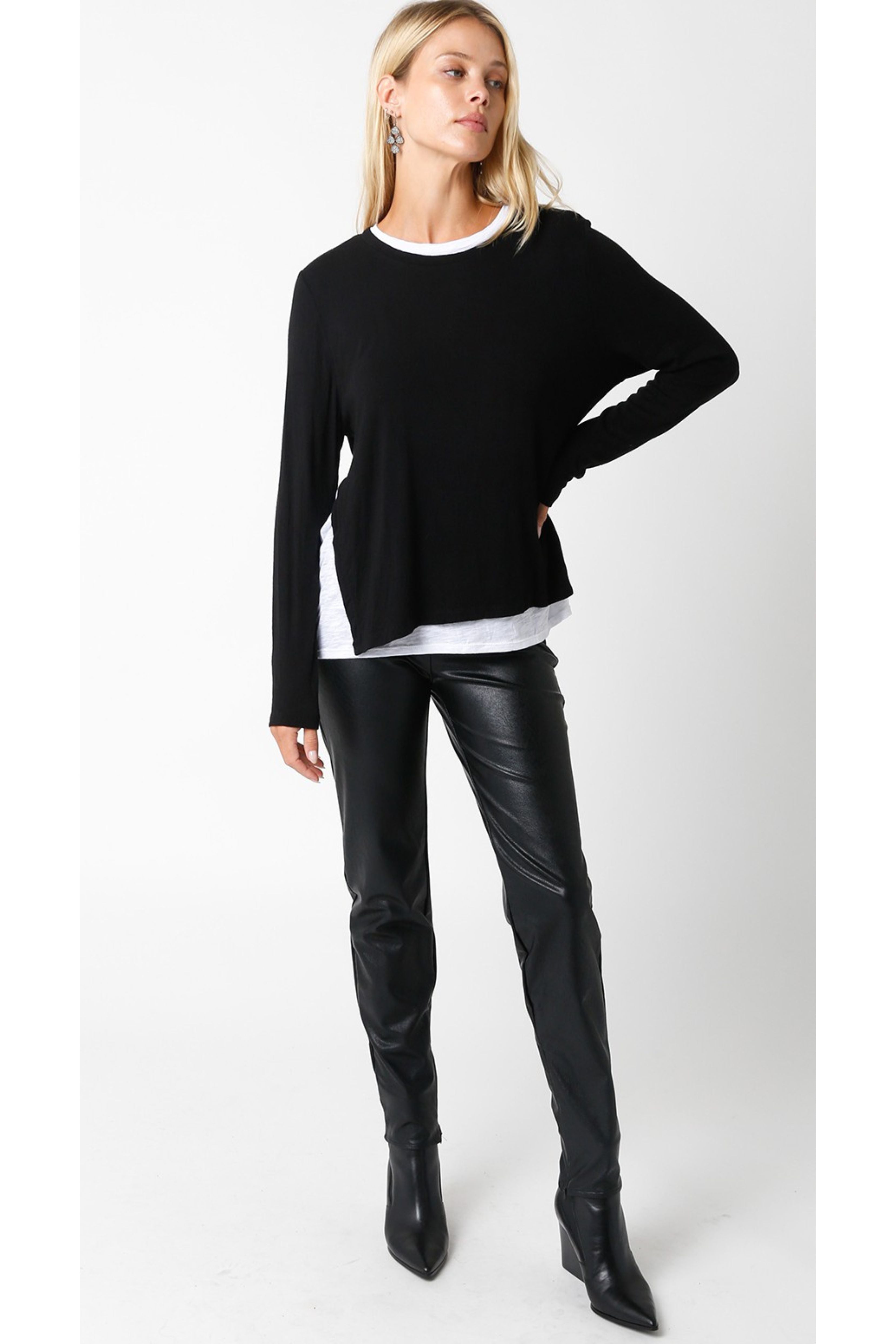 Double Layer Long Sleeve – Nati Boutique