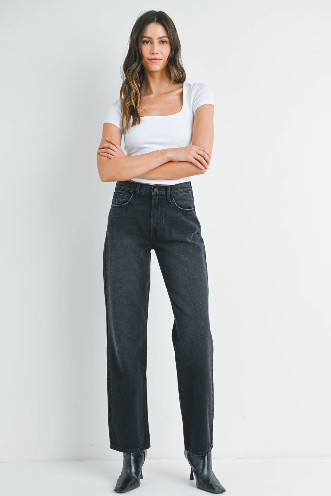 Relaxed Straight Denim