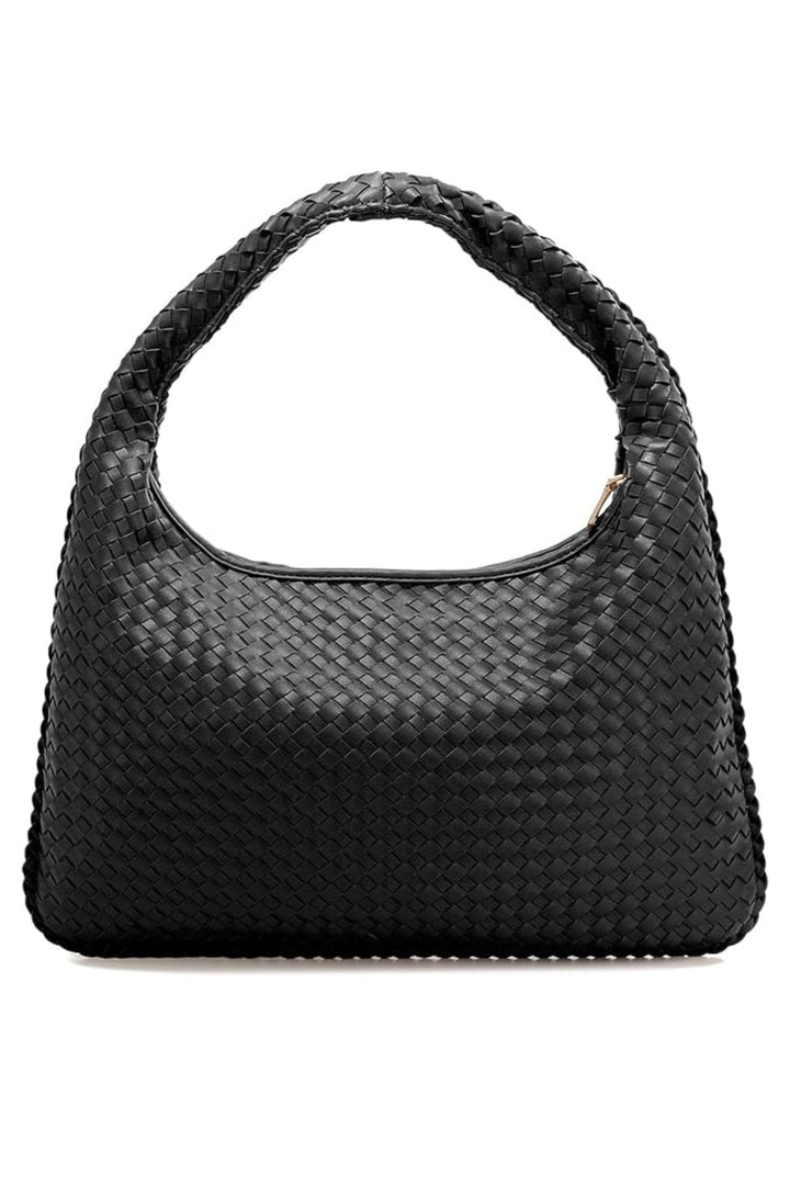 Brigette Woven Hobo Bag