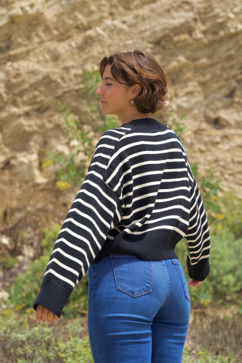 Thick Striped Sweater