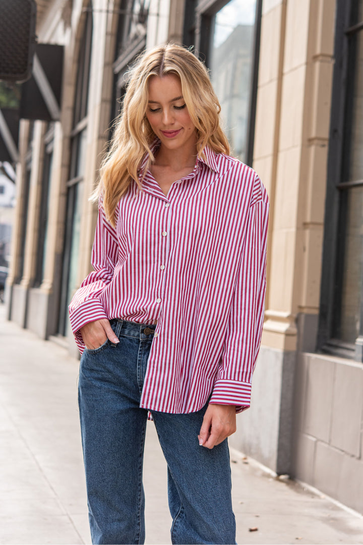 Claire Button Down