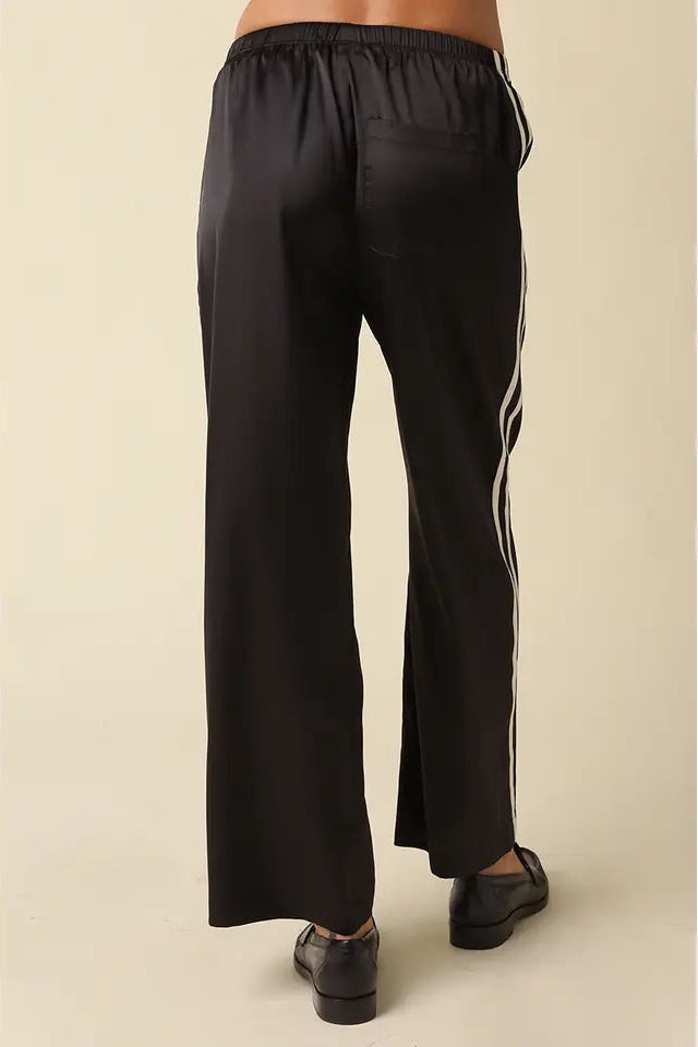 Side Stripe Silky Track Pant