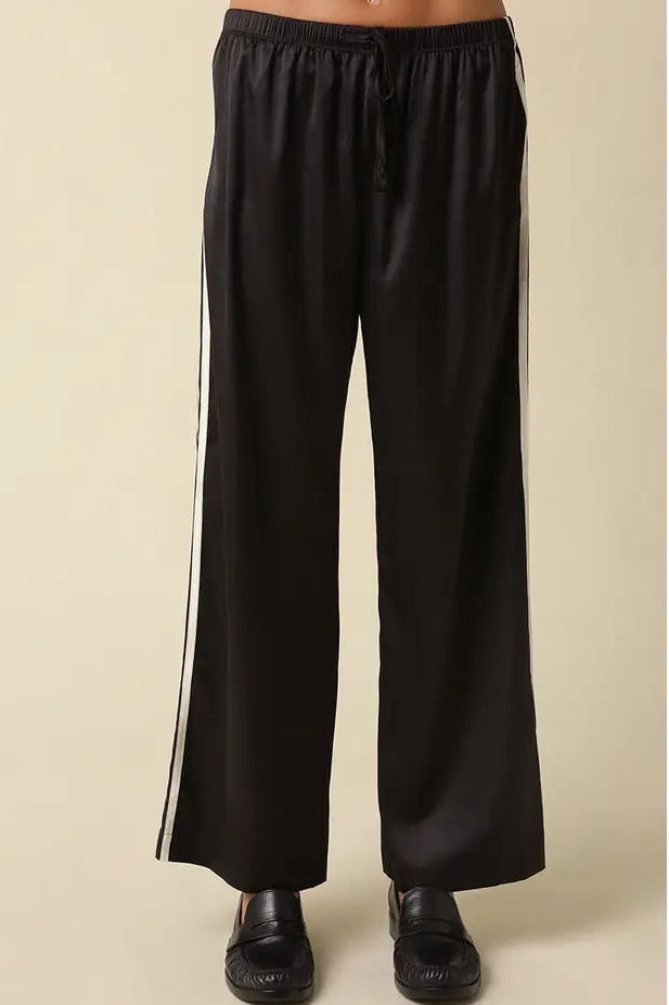 Side Stripe Silky Track Pant