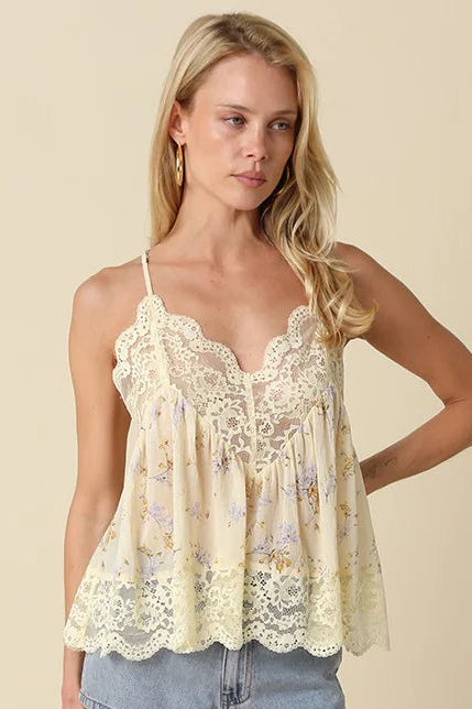 Frankie Floral Lace Top