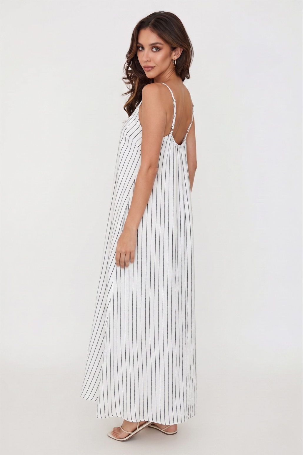Seana Linen Maxi Dress