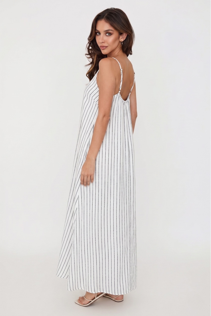 Seana Linen Maxi Dress