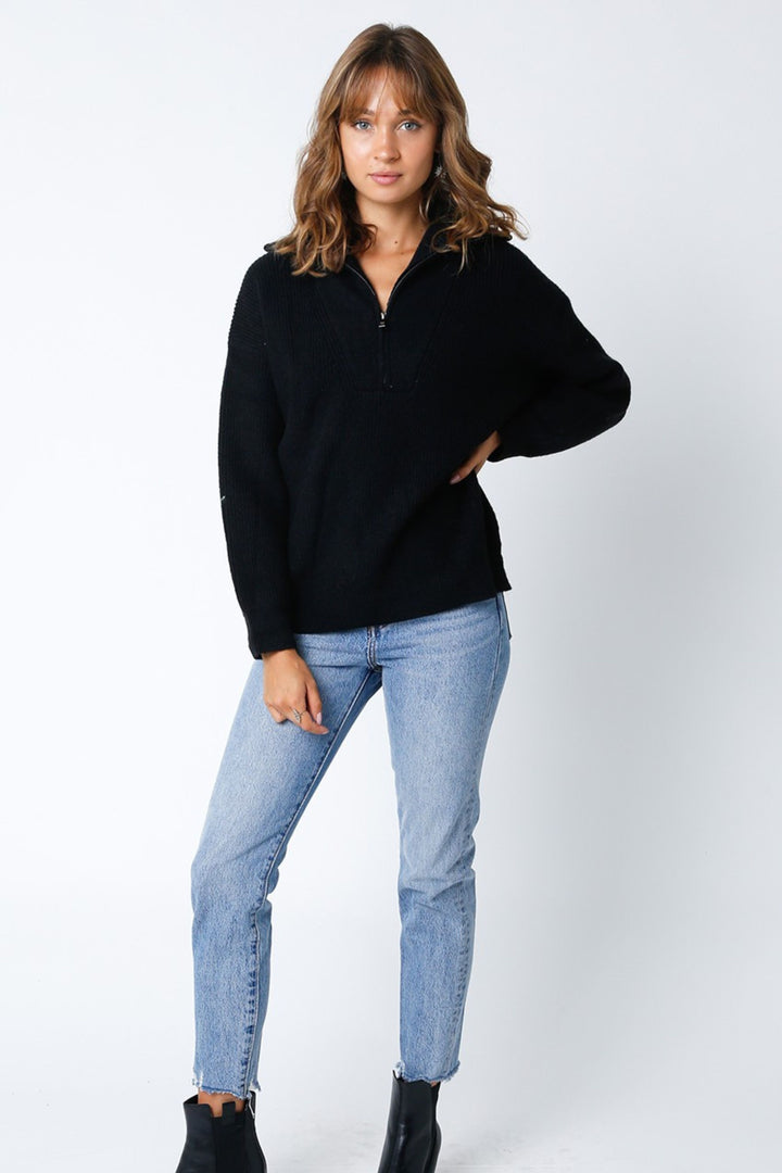 Phoebe Zip Sweater