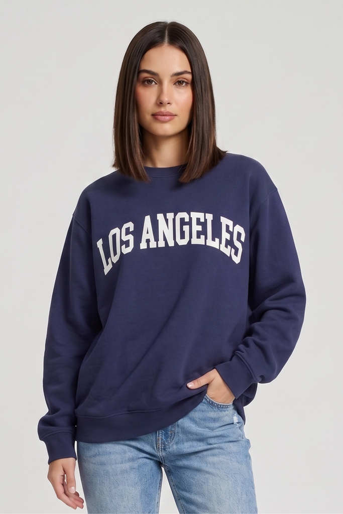 Los Angeles Crewneck Sweatshirt – Nati Boutique