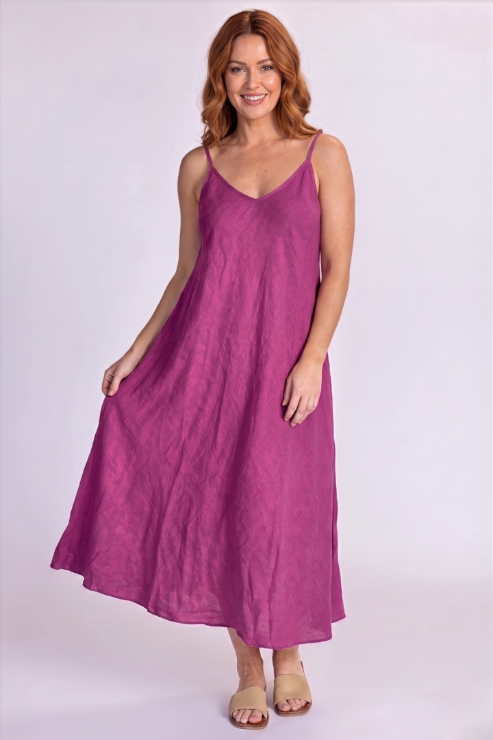 Linen Slip Dress