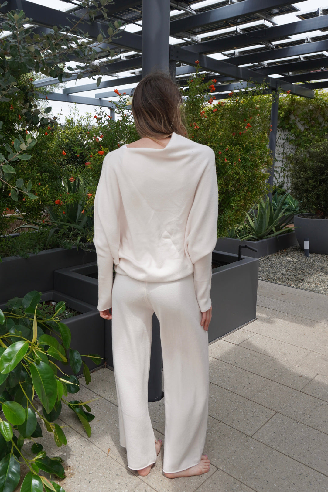 Cassie Asymmetrical Drape Sweater