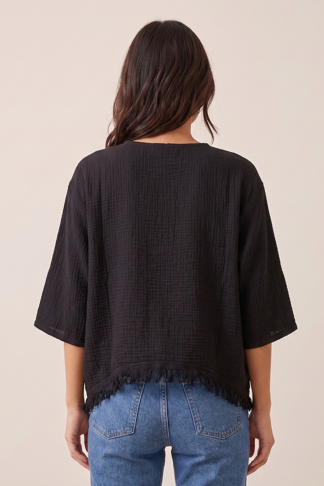 Eleanor Fringe Poncho