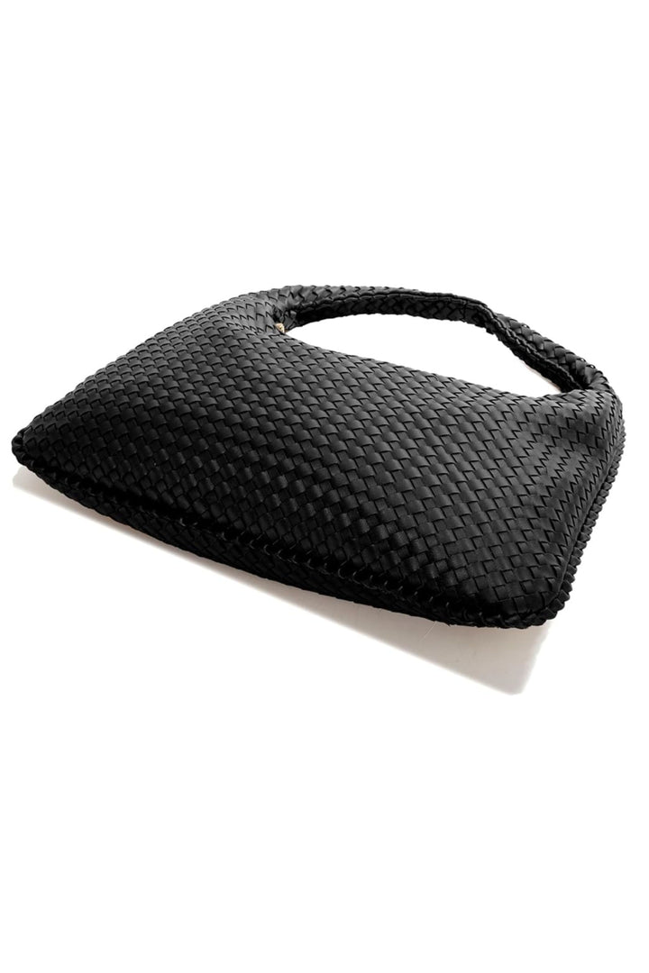 Brigette Woven Hobo Bag