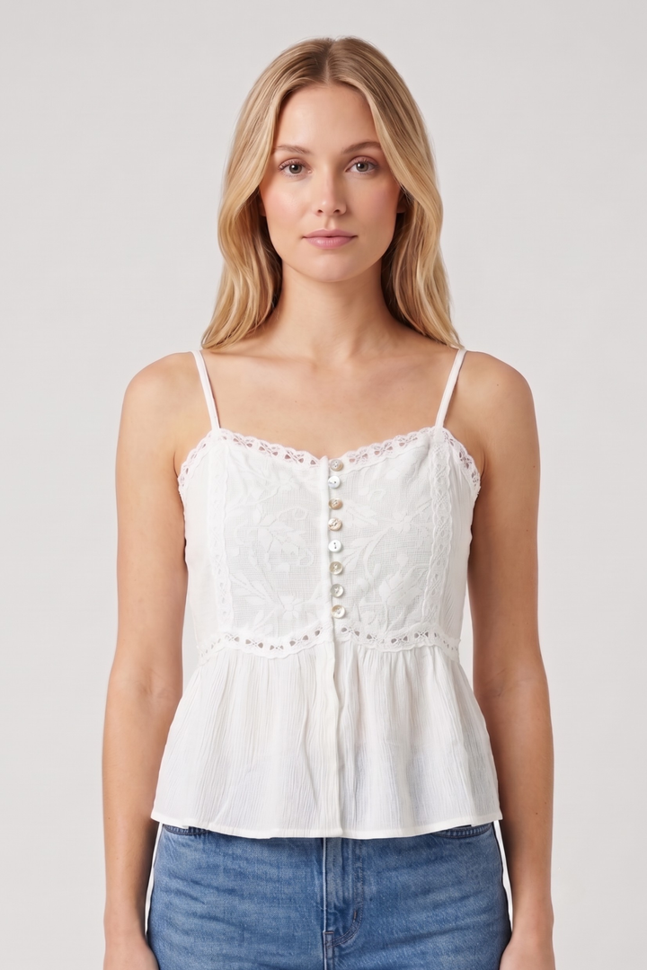 Sienna Crochet Cami