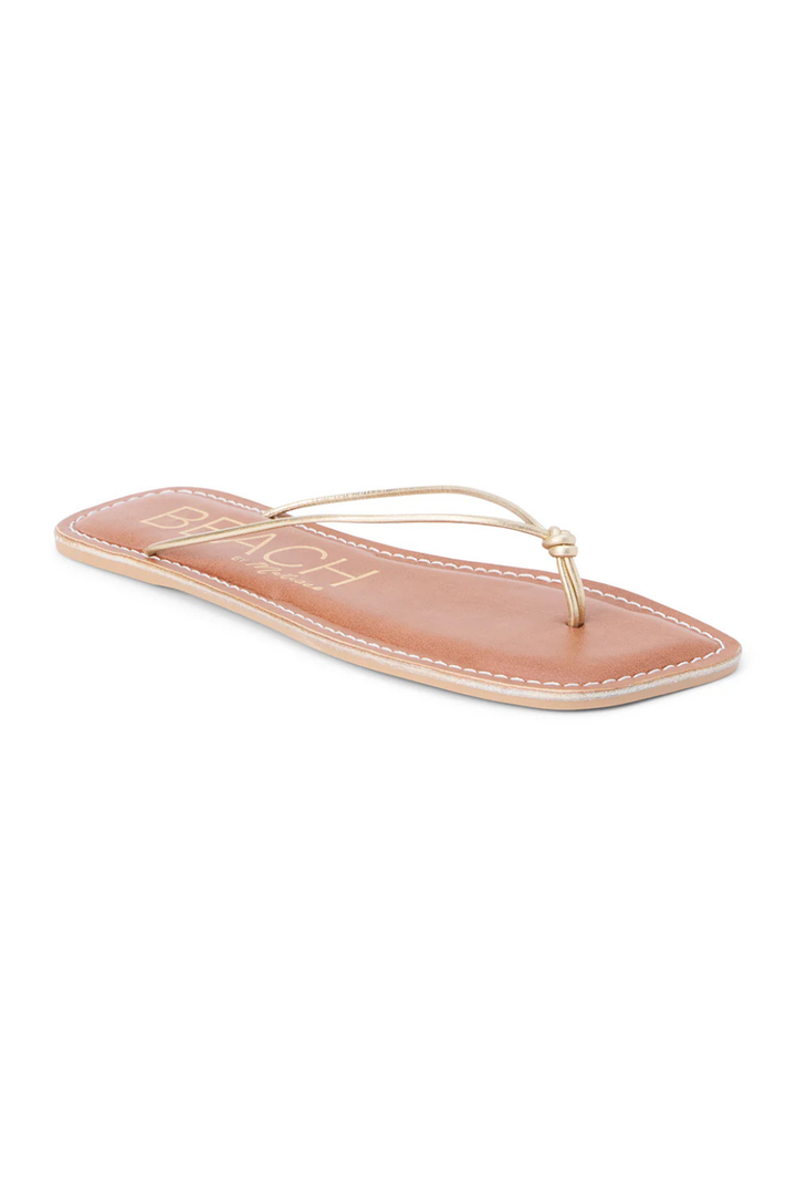 Ray Square Toe Flip Flop Sandal