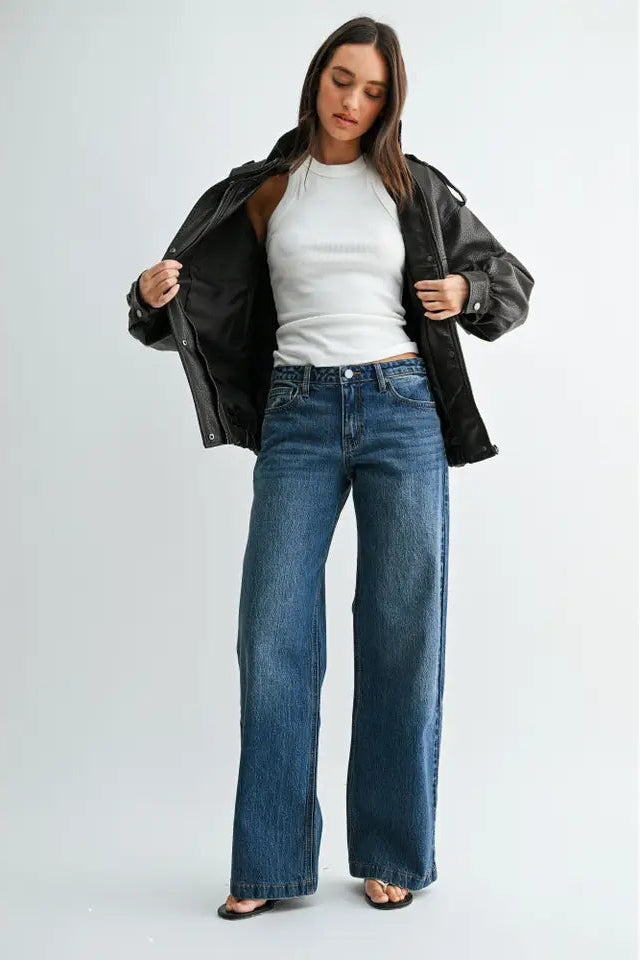 Low Rise Baggy Jean